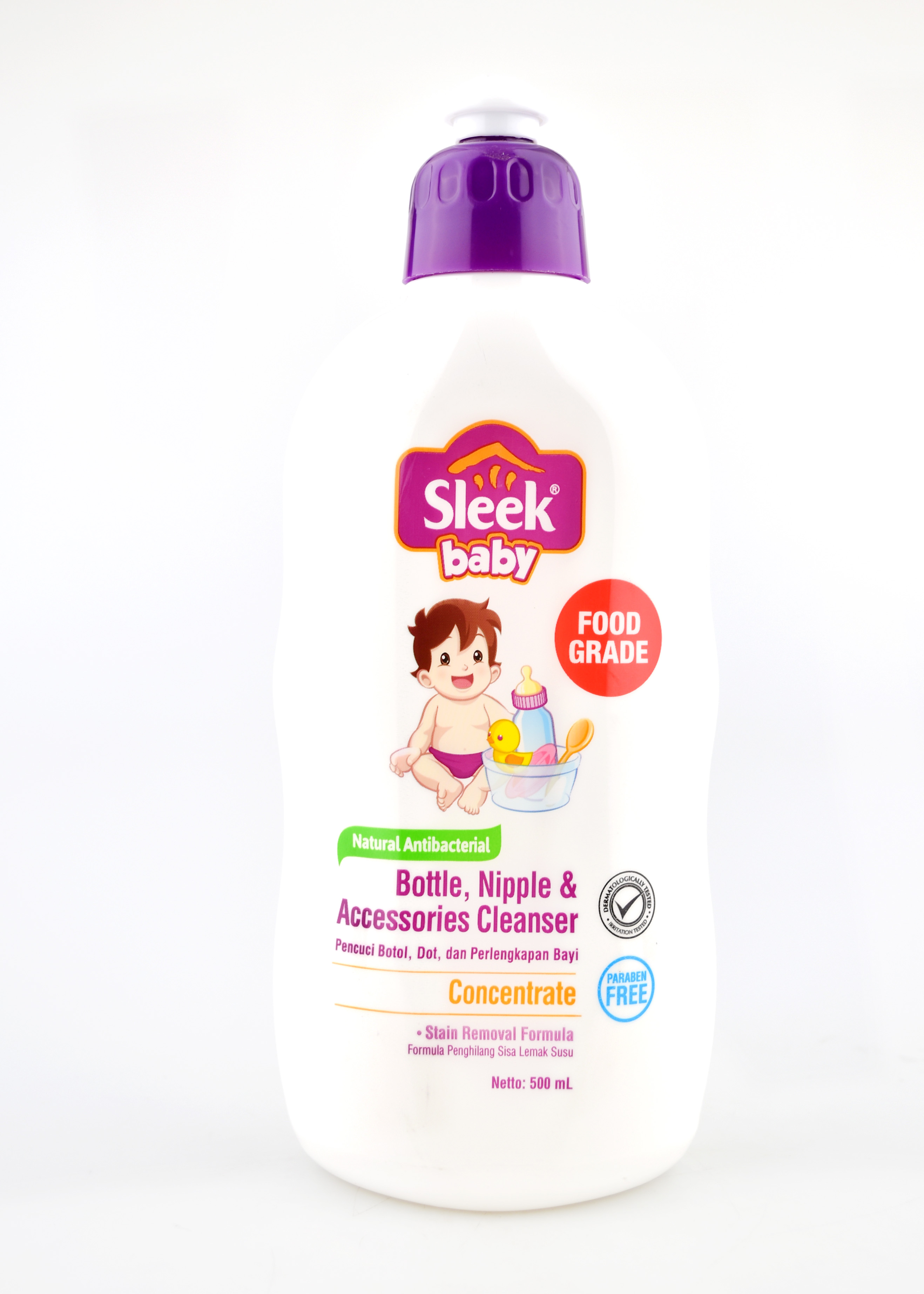 sleek baby bottle cleanser