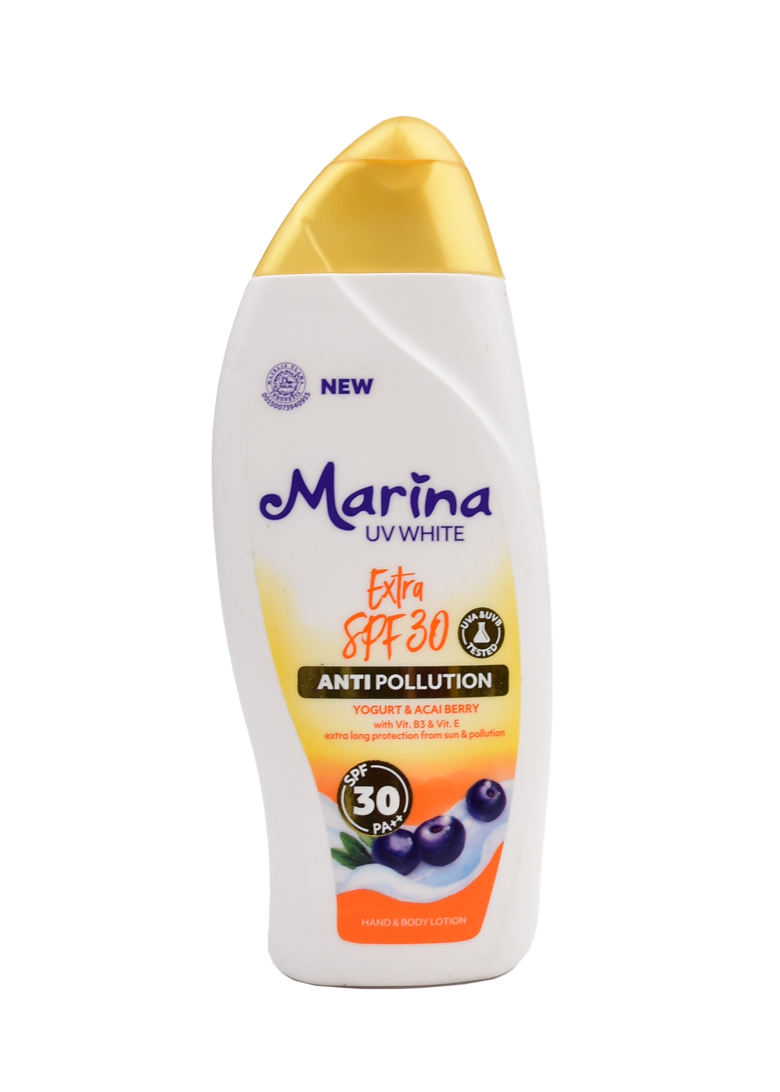Marina uv white body lotion extra spf 30 185 ml | Bormadago.com